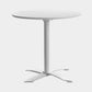 Round Solid Wood Dining Table Simplicity Style Dining Room Collection for Indoor White 35.4"L x 35.4"W x 29.5"H Without Chairs Clearhalo ' dining_table' 'Dining Tables & Seating' 'Dining Tables' 'furn' 'furn_dining_table' 'Furniture' 'furniture_dining_table' 'Kitchen & Dining Furniture' 'kitchen&dining_furn' 'kitchen' 'kitchen_dining_table' 4068226