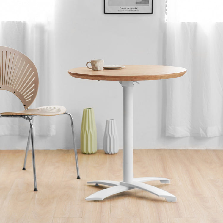 Round Solid Wood Dining Table Simplicity Style Dining Room Collection for Indoor Clearhalo ' dining_table' 'Dining Tables & Seating' 'Dining Tables' 'furn' 'furn_dining_table' 'Furniture' 'furniture_dining_table' 'Kitchen & Dining Furniture' 'kitchen&dining_furn' 'kitchen' 'kitchen_dining_table' 4068229