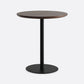 Round Solid Wood Dining Table Simplicity Dining Room Collection with Pedestal Base Black 35.4"L x 35.4"W x 29.5"H Without Chairs Clearhalo ' dining_table' 'Dining Tables & Seating' 'Dining Tables' 'furn' 'furn_dining_table' 'Furniture' 'furniture_dining_table' 'Kitchen & Dining Furniture' 'kitchen&dining_furn' 'kitchen' 'kitchen_dining_table' 4068275