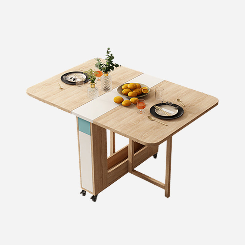 Mid-Century Modern Dining Room Table Pedestal Dining Table for Home Kitchen Dinner Natural 47.2"L x 31.5"W x 29.5"H Without Chairs Clearhalo ' dining_table' 'Dining Tables & Seating' 'Dining Tables' 'furn' 'furn_dining_table' 'Furniture' 'furniture_dining_table' 'Kitchen & Dining Furniture' 'kitchen&dining_furn' 'kitchen' 'kitchen_dining_table' 4068310