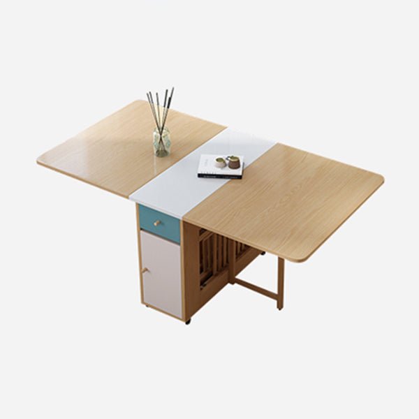 Mid-Century Modern Dining Room Table Pedestal Dining Table for Home Kitchen Dinner Natural 59.1"L x 31.5"W x 29.5"H Without Chairs Clearhalo ' dining_table' 'Dining Tables & Seating' 'Dining Tables' 'furn' 'furn_dining_table' 'Furniture' 'furniture_dining_table' 'Kitchen & Dining Furniture' 'kitchen&dining_furn' 'kitchen' 'kitchen_dining_table' 4068314