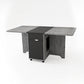 Mid-Century Modern Dining Room Table Pedestal Dining Table for Home Kitchen Dinner Gray 62.2"L x 31.5"W x 28.7"H Without Chairs Clearhalo ' dining_table' 'Dining Tables & Seating' 'Dining Tables' 'furn' 'furn_dining_table' 'Furniture' 'furniture_dining_table' 'Kitchen & Dining Furniture' 'kitchen&dining_furn' 'kitchen' 'kitchen_dining_table' 4068317