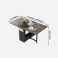 Mid-Century Modern Dining Room Table Pedestal Dining Table for Home Kitchen Dinner Clearhalo ' dining_table' 'Dining Tables & Seating' 'Dining Tables' 'furn' 'furn_dining_table' 'Furniture' 'furniture_dining_table' 'Kitchen & Dining Furniture' 'kitchen&dining_furn' 'kitchen' 'kitchen_dining_table' 4068334