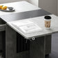 Foldable Artificial Wood Table Modern Rectangle Table with Storage (only table) Clearhalo ' dining_table' 'Dining Tables & Seating' 'Dining Tables' 'furn' 'furn_dining_table' 'Furniture' 'furniture_dining_table' 'Kitchen & Dining Furniture' 'kitchen&dining_furn' 'kitchen' 'kitchen_dining_table' 4068362