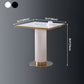 Metal Traditional Luxury Dining Table Sintered Stone Dining Table with Pedestal Clearhalo ' dining_table' 'Dining Tables & Seating' 'Dining Tables' 'furn' 'furn_dining_table' 'Furniture' 'furniture_dining_table' 'Kitchen & Dining Furniture' 'kitchen&dining_furn' 'kitchen' 'kitchen_dining_table' 4068402