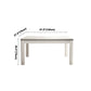 Mid-Century Style Marble Dining Table 4 Legs Wood Base Rectangle Table for Home Clearhalo ' dining_table' 'Dining Tables & Seating' 'Dining Tables' 'furn' 'furn_dining_table' 'Furniture' 'furniture_dining_table' 'Kitchen & Dining Furniture' 'kitchen&dining_furn' 'kitchen' 'kitchen_dining_table' 4086342