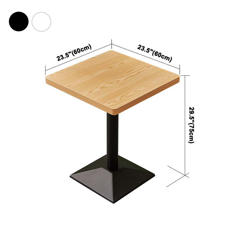 Industrial Style Dining Room Table Home Kitchen Dinner Furniture with Metal Base Clearhalo ' dining_table' 'Dining Tables & Seating' 'Dining Tables' 'furn' 'furn_dining_table' 'Furniture' 'furniture_dining_table' 'Kitchen & Dining Furniture' 'kitchen&dining_furn' 'kitchen' 'kitchen_dining_table' 4086485