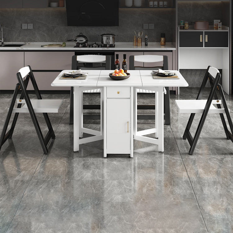 Mid-Century Modern Dining Table Rubberwood Solid Wood Table (only table) Clearhalo ' dining_table' 'Dining Tables & Seating' 'Dining Tables' 'furn' 'furn_dining_table' 'Furniture' 'furniture_dining_table' 'Kitchen & Dining Furniture' 'kitchen&dining_furn' 'kitchen' 'kitchen_dining_table' 4086502