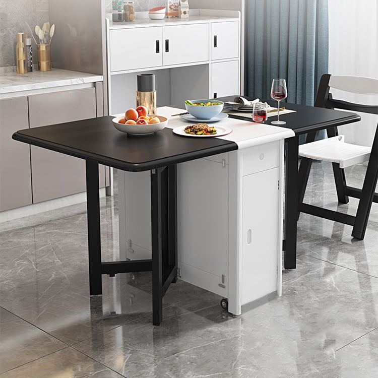 Mid-Century Modern Dining Table Rubberwood Solid Wood Table (only table) Clearhalo ' dining_table' 'Dining Tables & Seating' 'Dining Tables' 'furn' 'furn_dining_table' 'Furniture' 'furniture_dining_table' 'Kitchen & Dining Furniture' 'kitchen&dining_furn' 'kitchen' 'kitchen_dining_table' 4086510