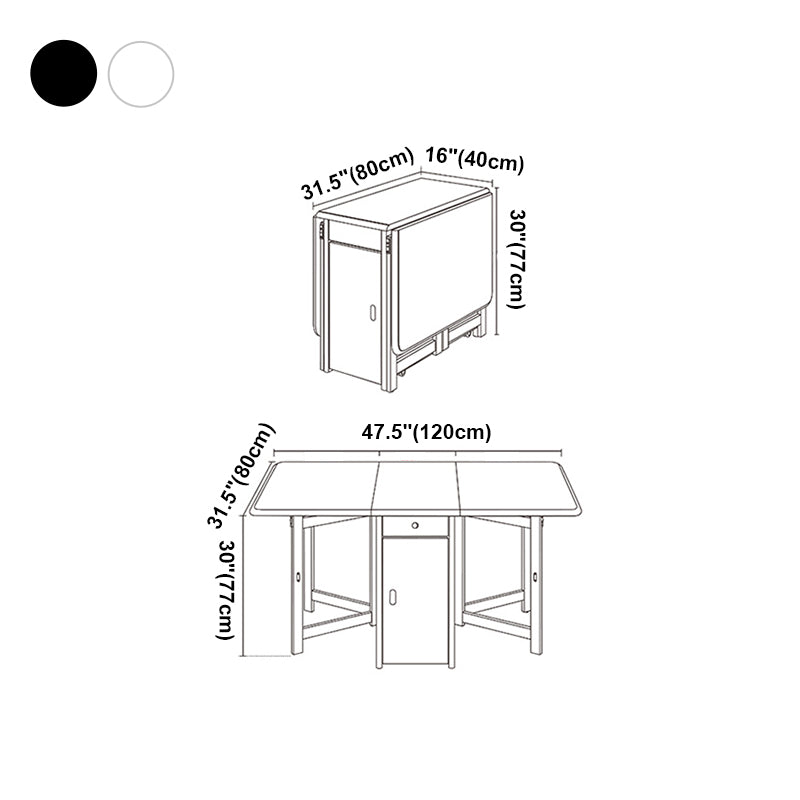 Mid-Century Modern Dining Table Rubberwood Solid Wood Table (only table) Clearhalo ' dining_table' 'Dining Tables & Seating' 'Dining Tables' 'furn' 'furn_dining_table' 'Furniture' 'furniture_dining_table' 'Kitchen & Dining Furniture' 'kitchen&dining_furn' 'kitchen' 'kitchen_dining_table' 4086513