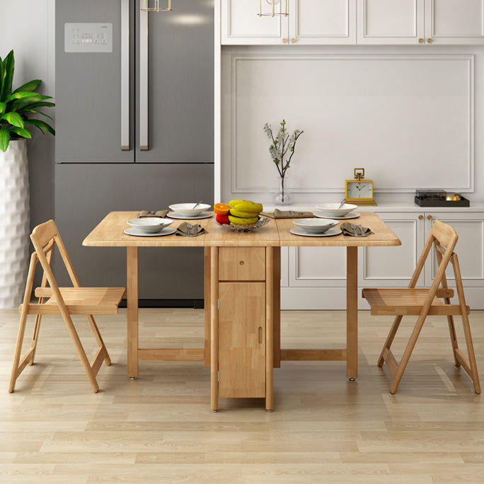 Mid-Century Modern Dining Table Solid Wood Table with Solid Wood Base(only table) Clearhalo ' dining_table' 'Dining Tables & Seating' 'Dining Tables' 'furn' 'furn_dining_table' 'Furniture' 'furniture_dining_table' 'Kitchen & Dining Furniture' 'kitchen&dining_furn' 'kitchen' 'kitchen_dining_table' 4086521