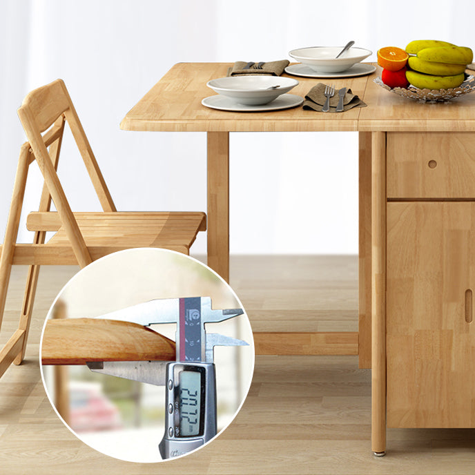 Mid-Century Modern Dining Table Solid Wood Table with Solid Wood Base(only table) Clearhalo ' dining_table' 'Dining Tables & Seating' 'Dining Tables' 'furn' 'furn_dining_table' 'Furniture' 'furniture_dining_table' 'Kitchen & Dining Furniture' 'kitchen&dining_furn' 'kitchen' 'kitchen_dining_table' 4086525