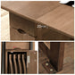 Mid-Century Modern Dining Table 51.18" Rectangle Rubberwood Drop-Leaf Table(only table) Clearhalo ' dining_table' 'Dining Tables & Seating' 'Dining Tables' 'furn' 'furn_dining_table' 'Furniture' 'furniture_dining_table' 'Kitchen & Dining Furniture' 'kitchen&dining_furn' 'kitchen' 'kitchen_dining_table' 4086555