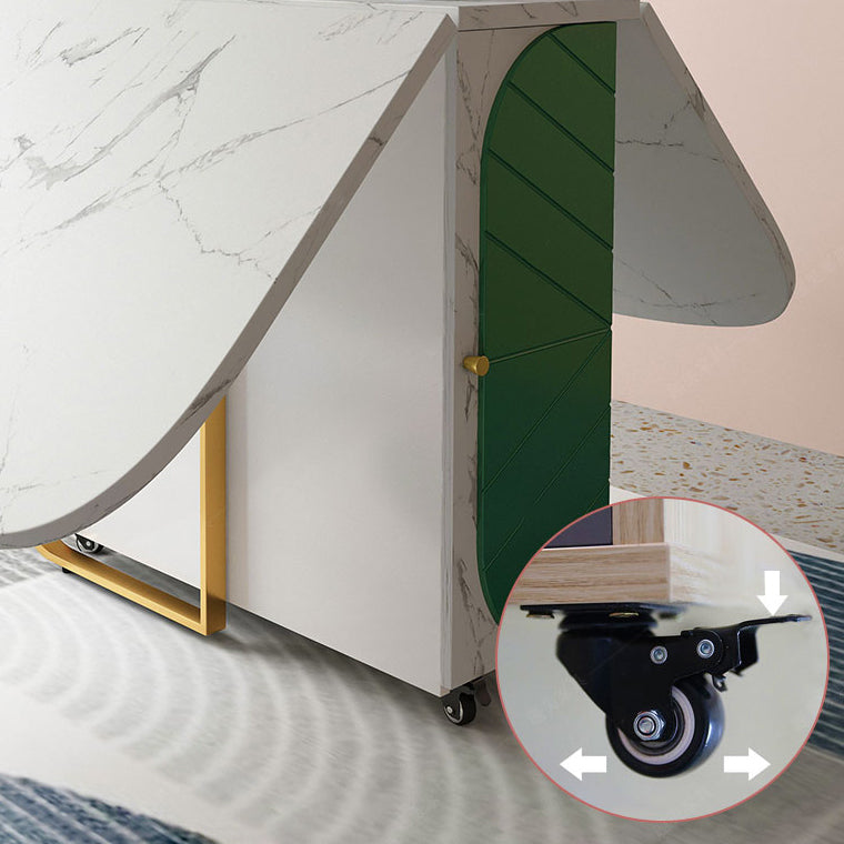 59'' Wide Sintered Stone Top Dining Table Modern Foldable Oval Table with Trestle Base Clearhalo ' dining_table' 'Dining Tables & Seating' 'Dining Tables' 'furn' 'furn_dining_table' 'Furniture' 'furniture_dining_table' 'Kitchen & Dining Furniture' 'kitchen&dining_furn' 'kitchen' 'kitchen_dining_table' 4086604