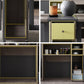 Foldable Artificial Wooden Top Table Rectangle Extendable Table with Storage Trestle Base Clearhalo ' dining_table' 'Dining Tables & Seating' 'Dining Tables' 'furn' 'furn_dining_table' 'Furniture' 'furniture_dining_table' 'Kitchen & Dining Furniture' 'kitchen&dining_furn' 'kitchen' 'kitchen_dining_table' 4086662