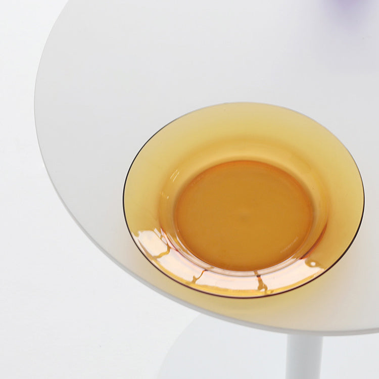 Metal Contemporary Round Dining Table Pedestal Base Dining Table for Kitchen Clearhalo ' dining_table' 'Dining Tables & Seating' 'Dining Tables' 'furn' 'furn_dining_table' 'Furniture' 'furniture_dining_table' 'Kitchen & Dining Furniture' 'kitchen&dining_furn' 'kitchen' 'kitchen_dining_table' 4086696