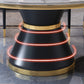 Marble Dining Table Luxury Style Single Pedestal Base Round Scratch Resistant Table for Home Clearhalo ' dining_table' 'Dining Tables & Seating' 'Dining Tables' 'furn' 'furn_dining_table' 'Furniture' 'furniture_dining_table' 'Kitchen & Dining Furniture' 'kitchen&dining_furn' 'kitchen' 'kitchen_dining_table' 4086796
