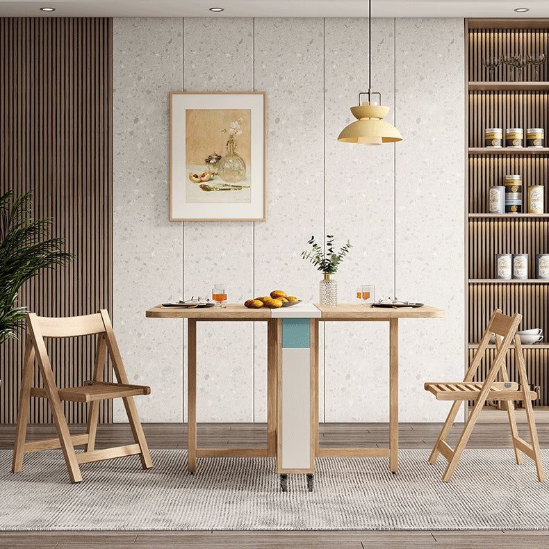 Mid-Century Modern Dining Table Pedestal Base Table for Dining Room,47.2"L x 37.5"L x 28.9"H Clearhalo ' dining_table' 'Dining Tables & Seating' 'Dining Tables' 'furn' 'furn_dining_table' 'Furniture' 'furniture_dining_table' 'Kitchen & Dining Furniture' 'kitchen&dining_furn' 'kitchen' 'kitchen_dining_table' 4086870