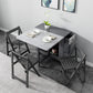 Rectangle Mid-Century Modern Dining Table Grey Base Table for Dining Room Clearhalo ' dining_table' 'Dining Tables & Seating' 'Dining Tables' 'furn' 'furn_dining_table' 'Furniture' 'furniture_dining_table' 'Kitchen & Dining Furniture' 'kitchen&dining_furn' 'kitchen' 'kitchen_dining_table' 4086885