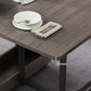 Rectangle Mid-Century Modern Dining Table Wood Base Table for Dining Room Clearhalo ' dining_table' 'Dining Tables & Seating' 'Dining Tables' 'furn' 'furn_dining_table' 'Furniture' 'furniture_dining_table' 'Kitchen & Dining Furniture' 'kitchen&dining_furn' 'kitchen' 'kitchen_dining_table' 4086907