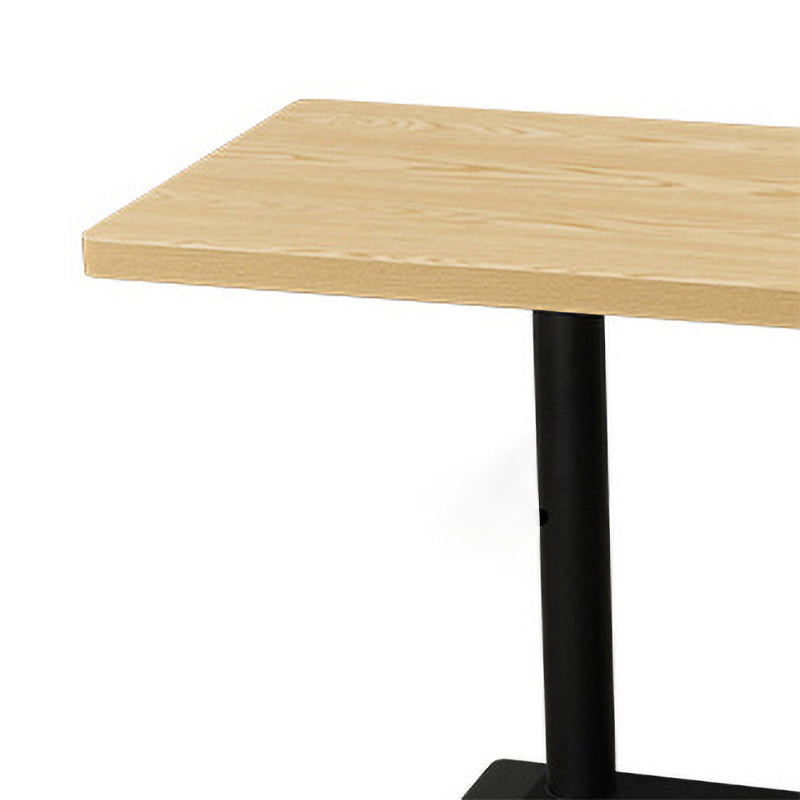 Industrial Dining Room Table Home Kitchen Dinner Furniture with Metal Base Clearhalo ' dining_table' 'Dining Tables & Seating' 'Dining Tables' 'furn' 'furn_dining_table' 'Furniture' 'furniture_dining_table' 'Kitchen & Dining Furniture' 'kitchen&dining_furn' 'kitchen' 'kitchen_dining_table' 4086968