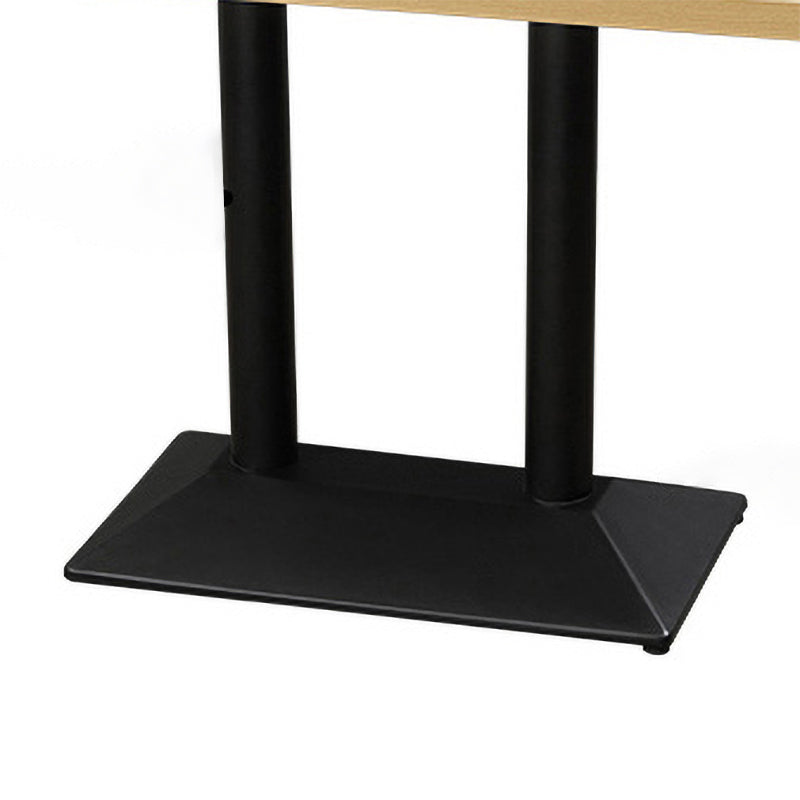 Industrial Dining Room Table Home Kitchen Dinner Furniture with Metal Base Clearhalo ' dining_table' 'Dining Tables & Seating' 'Dining Tables' 'furn' 'furn_dining_table' 'Furniture' 'furniture_dining_table' 'Kitchen & Dining Furniture' 'kitchen&dining_furn' 'kitchen' 'kitchen_dining_table' 4086969