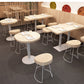 Industrial Dining Room Table Home Kitchen Dinner Furniture with Metal Base Clearhalo ' dining_table' 'Dining Tables & Seating' 'Dining Tables' 'furn' 'furn_dining_table' 'Furniture' 'furniture_dining_table' 'Kitchen & Dining Furniture' 'kitchen&dining_furn' 'kitchen' 'kitchen_dining_table' 4086972