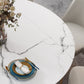 Modern Style Round Dining Table White Sintered Stone Drop-Leaf Dining Table for Home Use Clearhalo ' dining_table' 'Dining Tables & Seating' 'Dining Tables' 'furn' 'furn_dining_table' 'Furniture' 'furniture_dining_table' 'Kitchen & Dining Furniture' 'kitchen&dining_furn' 'kitchen' 'kitchen_dining_table' 4086982