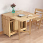 Mid-Century Modern Table Rectangle Dining Room Rubberwood Solid Wood Table(only table) Clearhalo ' dining_table' 'Dining Tables & Seating' 'Dining Tables' 'furn' 'furn_dining_table' 'Furniture' 'furniture_dining_table' 'Kitchen & Dining Furniture' 'kitchen&dining_furn' 'kitchen' 'kitchen_dining_table' 4086992