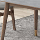 Mid-Century Kitchen Grey Dining Table Rectangle Sintered Stone Dining Table with 4 Legs Clearhalo ' dining_table' 'Dining Tables & Seating' 'Dining Tables' 'furn' 'furn_dining_table' 'Furniture' 'furniture_dining_table' 'Kitchen & Dining Furniture' 'kitchen&dining_furn' 'kitchen' 'kitchen_dining_table' 4091992