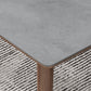 Mid-Century Kitchen Grey Dining Table Rectangle Sintered Stone Dining Table with 4 Legs Clearhalo ' dining_table' 'Dining Tables & Seating' 'Dining Tables' 'furn' 'furn_dining_table' 'Furniture' 'furniture_dining_table' 'Kitchen & Dining Furniture' 'kitchen&dining_furn' 'kitchen' 'kitchen_dining_table' 4091993