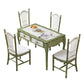 Mid-Century Modern Dining Table Rectangle Solid Wood Dining Table for Home Use Clearhalo ' dining_table' 'Dining Tables & Seating' 'Dining Tables' 'furn' 'furn_dining_table' 'Furniture' 'furniture_dining_table' 'Kitchen & Dining Furniture' 'kitchen&dining_furn' 'kitchen' 'kitchen_dining_table' 4092044