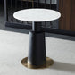 Metal Traditional Luxury Round Table Marble Top Indoor Table with Pedestal Black Without Chairs Clearhalo ' dining_table' 'Dining Tables & Seating' 'Dining Tables' 'furn' 'furn_dining_table' 'Furniture' 'furniture_dining_table' 'Kitchen & Dining Furniture' 'kitchen&dining_furn' 'kitchen' 'kitchen_dining_table' 4092050