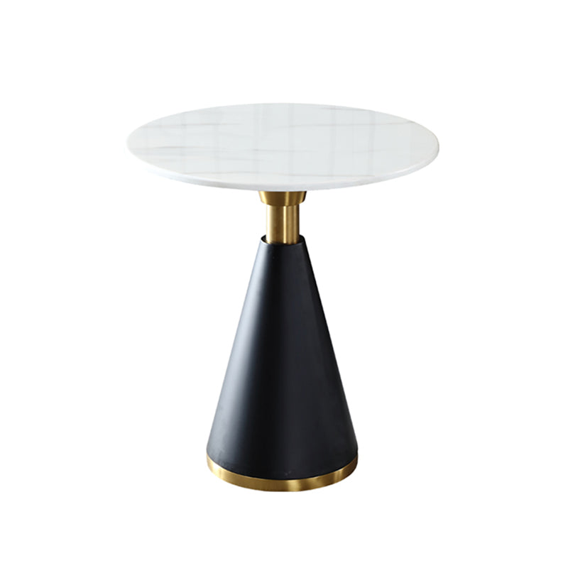 Metal Traditional Luxury Round Table Marble Top Indoor Table with Pedestal Clearhalo ' dining_table' 'Dining Tables & Seating' 'Dining Tables' 'furn' 'furn_dining_table' 'Furniture' 'furniture_dining_table' 'Kitchen & Dining Furniture' 'kitchen&dining_furn' 'kitchen' 'kitchen_dining_table' 4092057