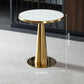 Metal Traditional Luxury Round Table Marble Top Indoor Table with Pedestal Clearhalo ' dining_table' 'Dining Tables & Seating' 'Dining Tables' 'furn' 'furn_dining_table' 'Furniture' 'furniture_dining_table' 'Kitchen & Dining Furniture' 'kitchen&dining_furn' 'kitchen' 'kitchen_dining_table' 4092085