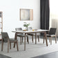 Mid-Century White Standard Dining Table Sintered Stone Rectangle Dining Table for Kitchen Clearhalo ' dining_table' 'Dining Tables & Seating' 'Dining Tables' 'furn' 'furn_dining_table' 'Furniture' 'furniture_dining_table' 'Kitchen & Dining Furniture' 'kitchen&dining_furn' 'kitchen' 'kitchen_dining_table' 4092105