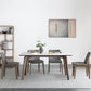 Mid-Century White Standard Dining Table Sintered Stone Rectangle Dining Table for Kitchen Clearhalo ' dining_table' 'Dining Tables & Seating' 'Dining Tables' 'furn' 'furn_dining_table' 'Furniture' 'furniture_dining_table' 'Kitchen & Dining Furniture' 'kitchen&dining_furn' 'kitchen' 'kitchen_dining_table' 4092106