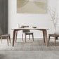 Mid-Century Rectangle Shape Table Sintered Stone Dining Table for Kitchen Clearhalo ' dining_table' 'Dining Tables & Seating' 'Dining Tables' 'furn' 'furn_dining_table' 'Furniture' 'furniture_dining_table' 'Kitchen & Dining Furniture' 'kitchen&dining_furn' 'kitchen' 'kitchen_dining_table' 4092118