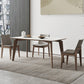 Mid-Century Rectangle Shape Table Sintered Stone Dining Table for Kitchen Clearhalo ' dining_table' 'Dining Tables & Seating' 'Dining Tables' 'furn' 'furn_dining_table' 'Furniture' 'furniture_dining_table' 'Kitchen & Dining Furniture' 'kitchen&dining_furn' 'kitchen' 'kitchen_dining_table' 4092129