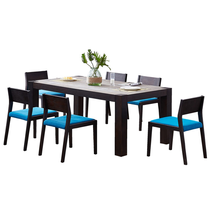 Rectangle 4-foot Home Furniture Midcentury Style Dining Room Collection for Dining Room Clearhalo ' dining_table' 'Dining Tables & Seating' 'Dining Tables' 'furn' 'furn_dining_table' 'Furniture' 'furniture_dining_table' 'Kitchen & Dining Furniture' 'kitchen&dining_furn' 'kitchen' 'kitchen_dining_table' 4092144