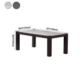 Rectangle 4-foot Home Furniture Midcentury Style Dining Room Collection for Dining Room Clearhalo ' dining_table' 'Dining Tables & Seating' 'Dining Tables' 'furn' 'furn_dining_table' 'Furniture' 'furniture_dining_table' 'Kitchen & Dining Furniture' 'kitchen&dining_furn' 'kitchen' 'kitchen_dining_table' 4092145