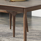 Mid-Century Sintered Stone Gray Table Rectangle Shape Standard Dining Table for Kitchen Clearhalo ' dining_table' 'Dining Tables & Seating' 'Dining Tables' 'furn' 'furn_dining_table' 'Furniture' 'furniture_dining_table' 'Kitchen & Dining Furniture' 'kitchen&dining_furn' 'kitchen' 'kitchen_dining_table' 4092167