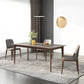 Mid-Century Sintered Stone Gray Table Rectangle Shape Standard Dining Table for Kitchen Clearhalo ' dining_table' 'Dining Tables & Seating' 'Dining Tables' 'furn' 'furn_dining_table' 'Furniture' 'furniture_dining_table' 'Kitchen & Dining Furniture' 'kitchen&dining_furn' 'kitchen' 'kitchen_dining_table' 4092169