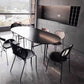 Oval Shape Minimalist Dining Table Wood Color Fixed Table with Solid Wood Clearhalo ' dining_table' 'Dining Tables & Seating' 'Dining Tables' 'furn' 'furn_dining_table' 'Furniture' 'furniture_dining_table' 'Kitchen & Dining Furniture' 'kitchen&dining_furn' 'kitchen' 'kitchen_dining_table' 4092263