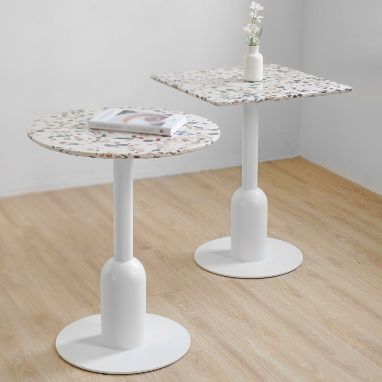 Metal Contemporary Dining Table Concrete Top Table for Dining Room Clearhalo ' dining_table' 'Dining Tables & Seating' 'Dining Tables' 'furn' 'furn_dining_table' 'Furniture' 'furniture_dining_table' 'Kitchen & Dining Furniture' 'kitchen&dining_furn' 'kitchen' 'kitchen_dining_table' 4092327