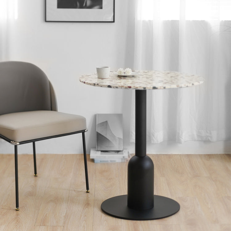 Metal Contemporary Dining Table Concrete Top Table for Dining Room Clearhalo ' dining_table' 'Dining Tables & Seating' 'Dining Tables' 'furn' 'furn_dining_table' 'Furniture' 'furniture_dining_table' 'Kitchen & Dining Furniture' 'kitchen&dining_furn' 'kitchen' 'kitchen_dining_table' 4092329