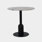Metal Contemporary Dining Table Concrete Top Table for Dining Room Round Yellow Black Clearhalo ' dining_table' 'Dining Tables & Seating' 'Dining Tables' 'furn' 'furn_dining_table' 'Furniture' 'furniture_dining_table' 'Kitchen & Dining Furniture' 'kitchen&dining_furn' 'kitchen' 'kitchen_dining_table' 4092333