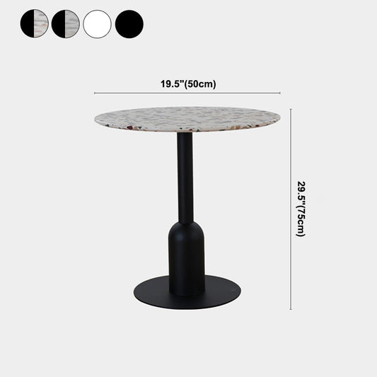 Metal Contemporary Dining Table Concrete Top Table for Dining Room Clearhalo ' dining_table' 'Dining Tables & Seating' 'Dining Tables' 'furn' 'furn_dining_table' 'Furniture' 'furniture_dining_table' 'Kitchen & Dining Furniture' 'kitchen&dining_furn' 'kitchen' 'kitchen_dining_table' 4092350