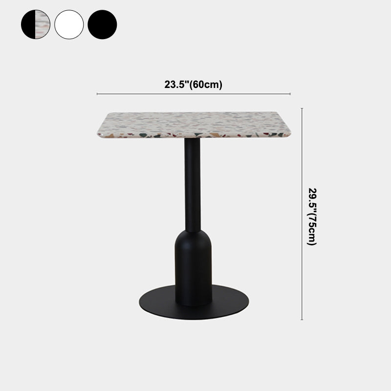 Metal Contemporary Dining Table Concrete Top Table for Dining Room Clearhalo ' dining_table' 'Dining Tables & Seating' 'Dining Tables' 'furn' 'furn_dining_table' 'Furniture' 'furniture_dining_table' 'Kitchen & Dining Furniture' 'kitchen&dining_furn' 'kitchen' 'kitchen_dining_table' 4092351