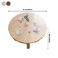 Contemporary Extendable Solid Wood Dining Table Kitchen Standard Dining Table with 4 Legs Base Clearhalo ' dining_table' 'Dining Tables & Seating' 'Dining Tables' 'furn' 'furn_dining_table' 'Furniture' 'furniture_dining_table' 'Kitchen & Dining Furniture' 'kitchen&dining_furn' 'kitchen' 'kitchen_dining_table' 4092467